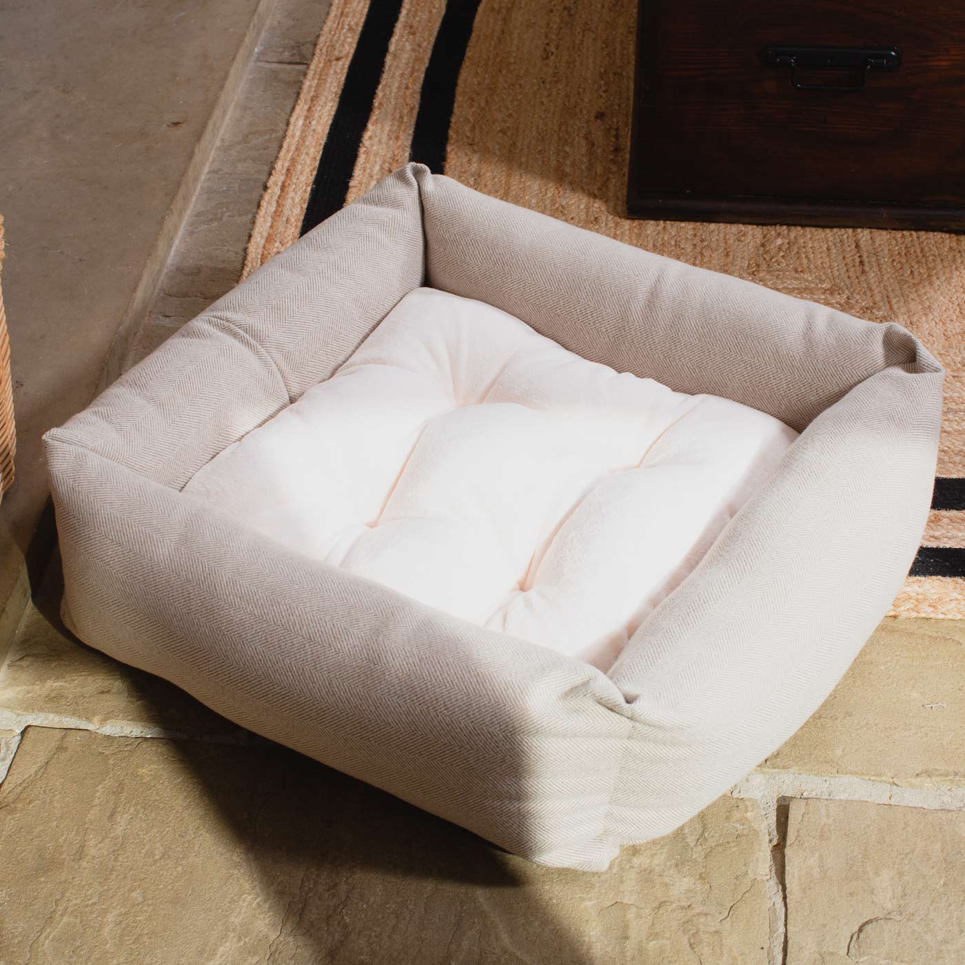 casual dress dog beds Amazon.com : Bedsure ComfyFleece Cute Dog Beds Large Sized Dog