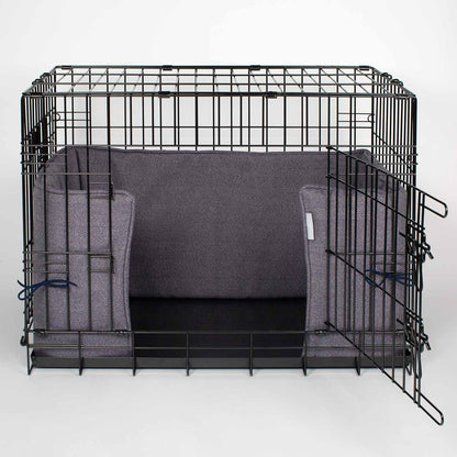 Dog Cage Bumper in Oxford Herringbone Tweed by Lords & Labradors