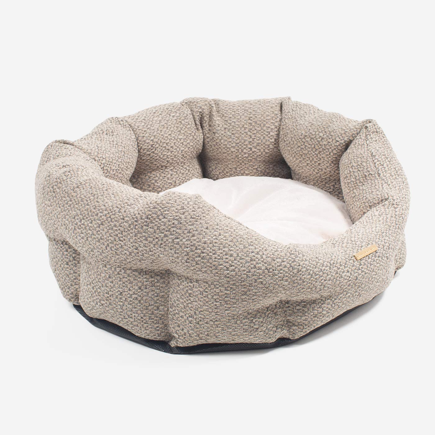 Lords & Labradors Essentials Herdwick Oval Bed Pebble