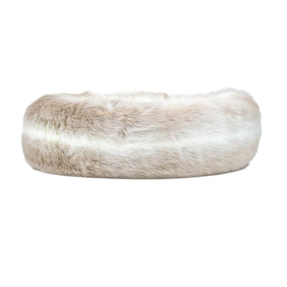 Lords and Labradors reindeer faux fur snuggle bed studio