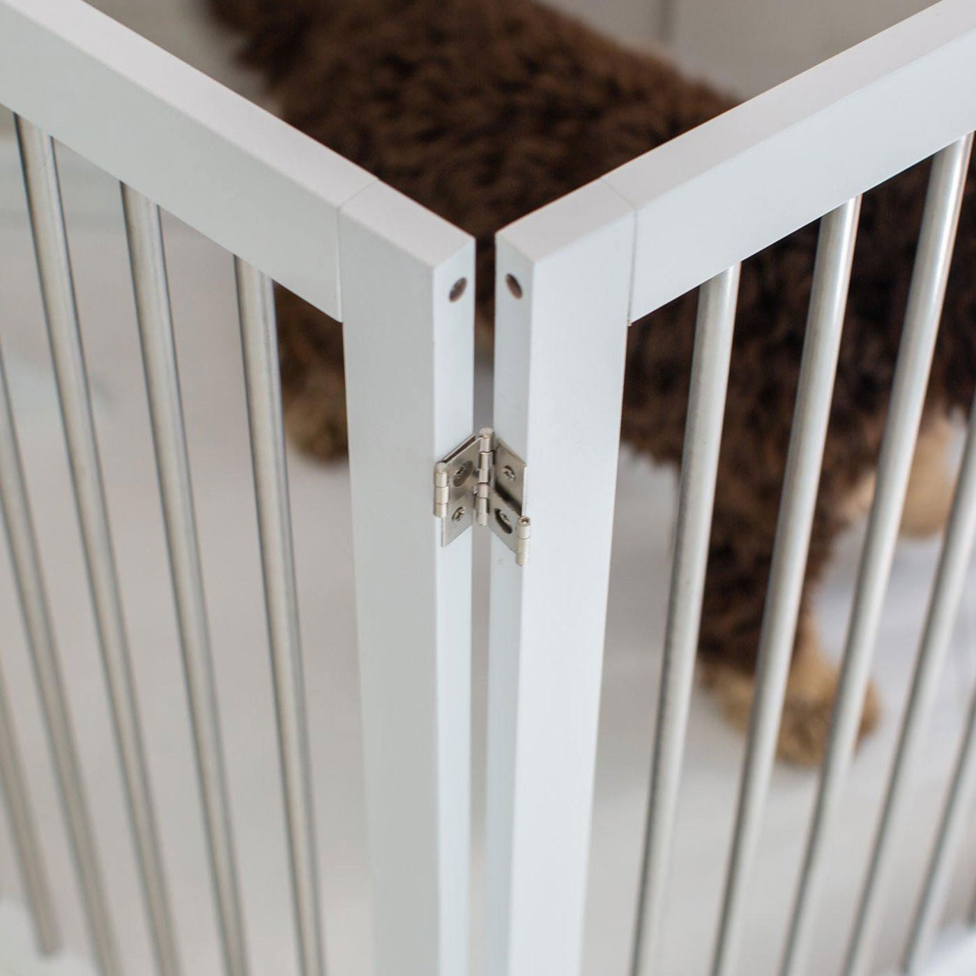 Corner pet on sale gate