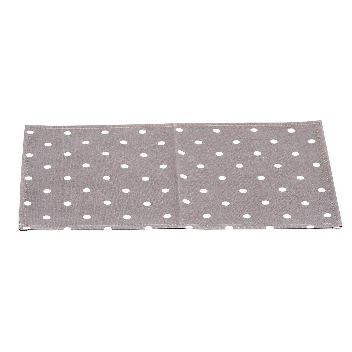 [color:grey spot] Discover Pet Feeding Placemat in Grey Spot. Available at Lords and Labradors US