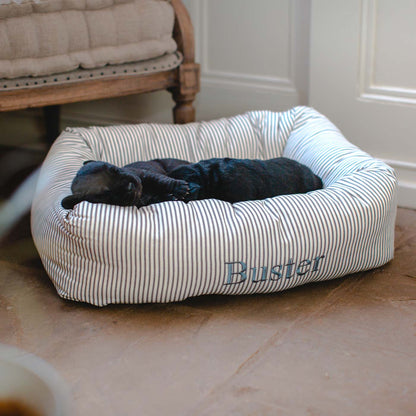 Box Bed For Dogs - Spots & Stripes Collection